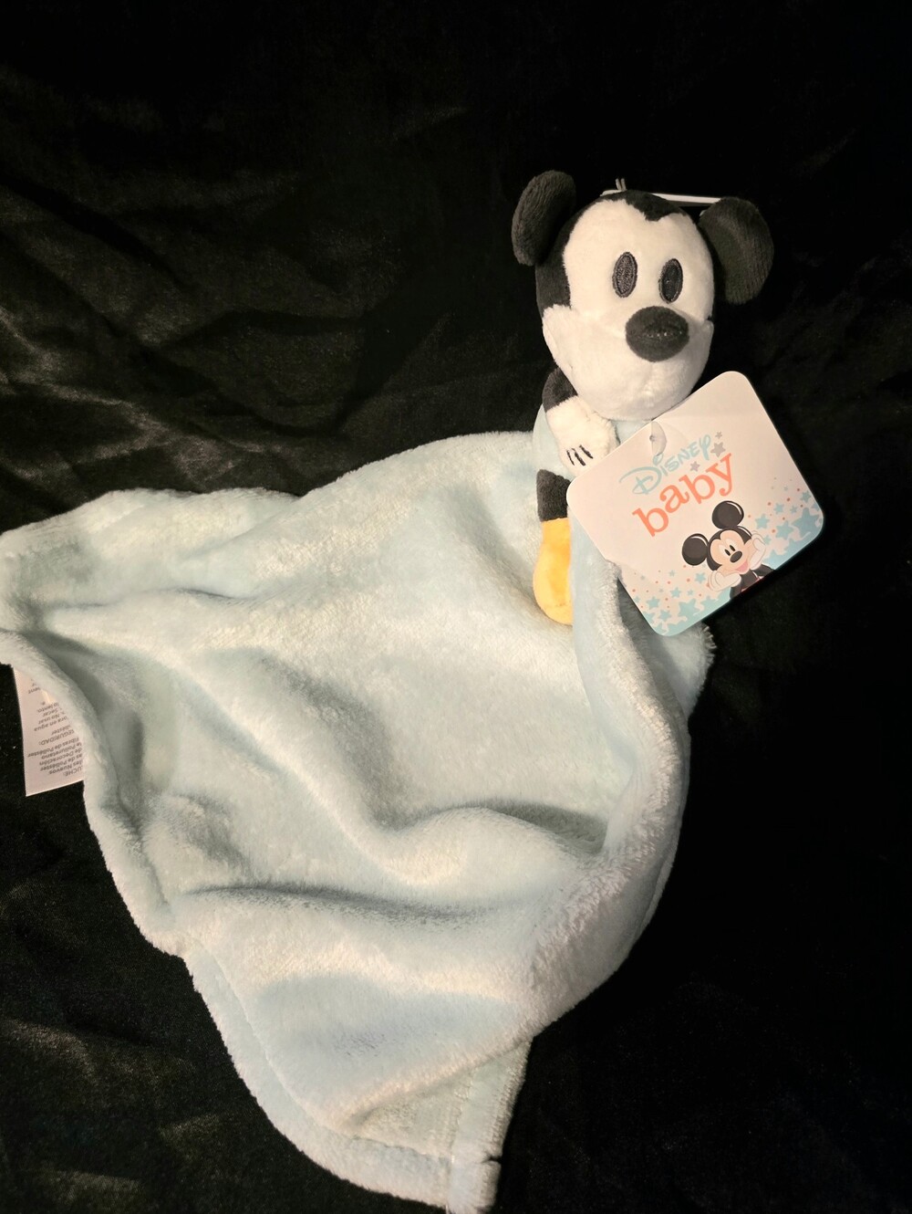 Disney Baby Mickey Light Blue Plush Lovey 💙